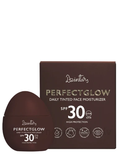 Dzintars Perfectglow SPF 30 Kasdienis tonizuojantis veido drėkiklis UVA+UVB, 50 ml | internetaptieka.lv