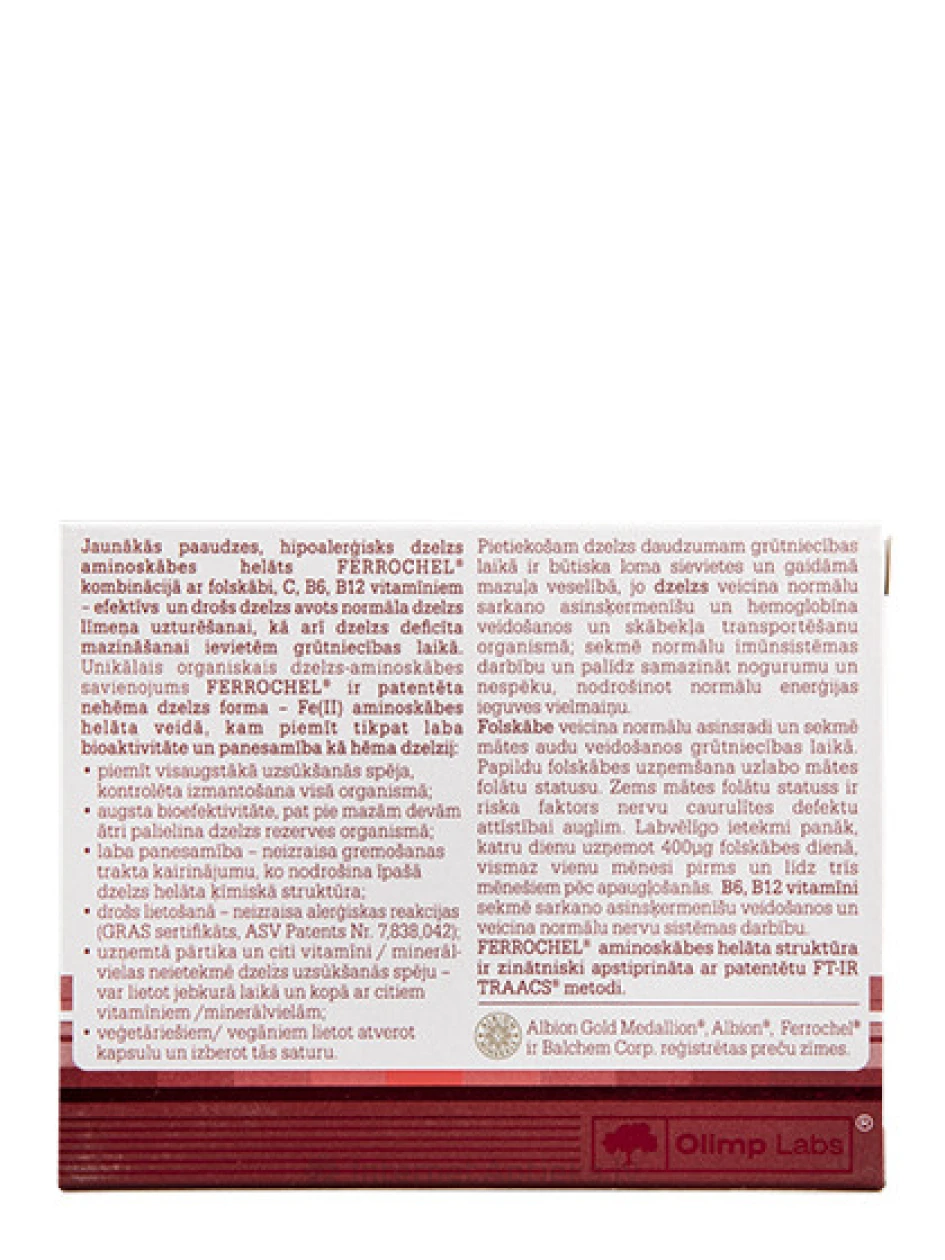 Olimp Labs Chela-Ferr Forte, 30 kapsulas | internetaptieka.lv