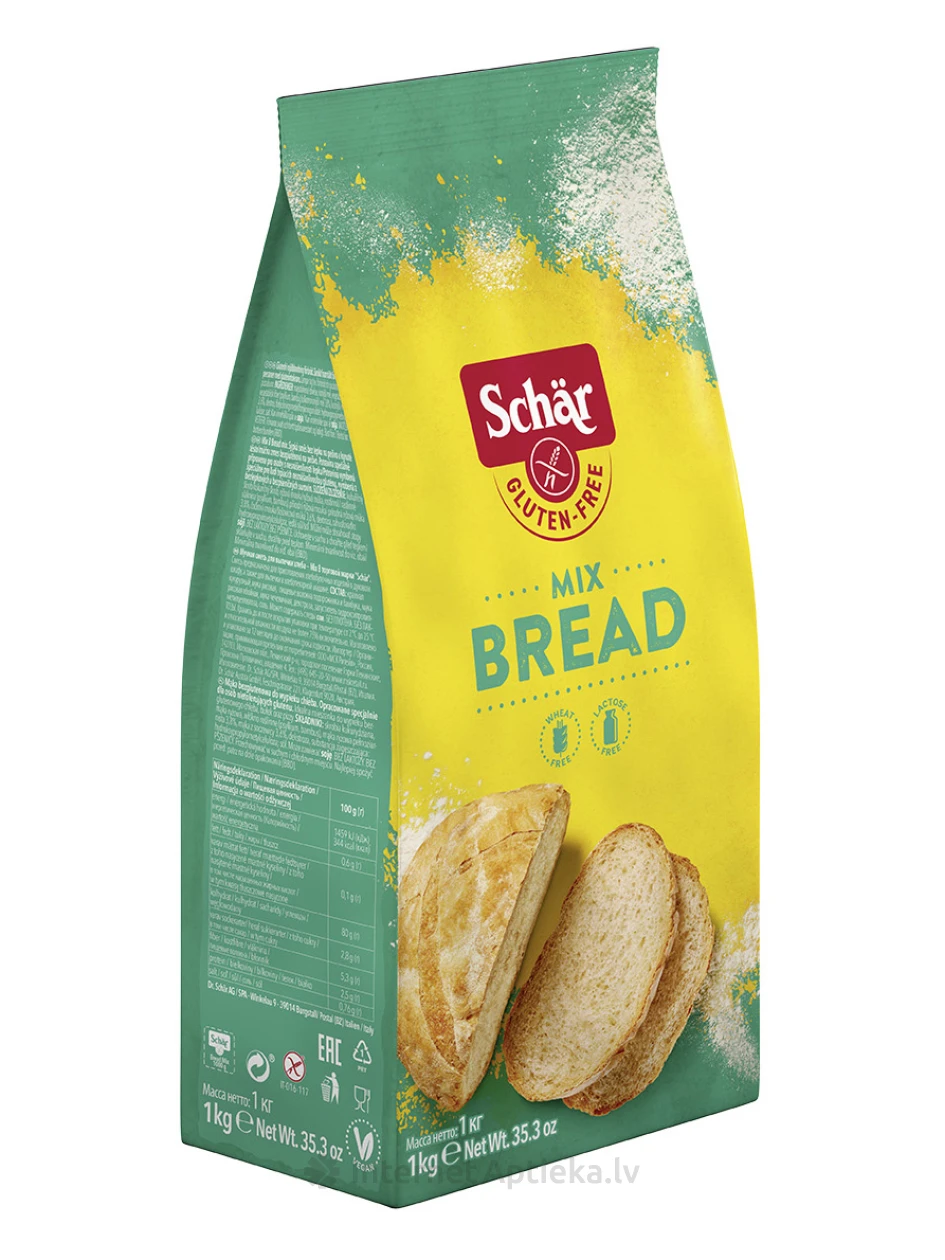 Schär MIX B bezglutēna miltu maisījums, 1 kg | internetaptieka.lv