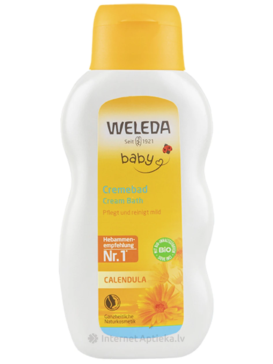 Weleda Calendula vannikreem lastele, 200 ml | internetaptieka.lv