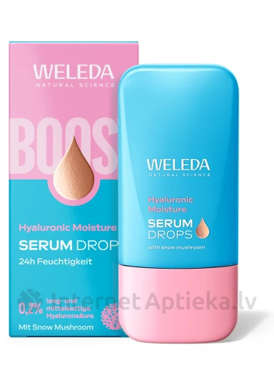 WELEDA mitrinošs serums ar hialuronskābi, 30 ml | internetaptieka.lv
