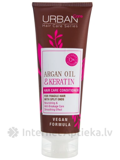 Urban Care kondicionieris ar argāna eļļu un keratīnu, 250 ml | internetaptieka.lv