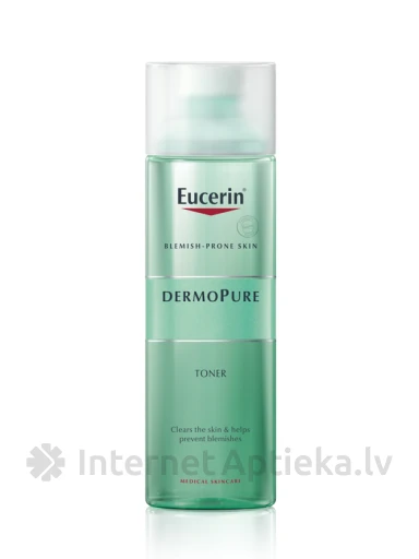 Eucerin DERMOPURE näovesi probleemsele nahale, 200 ml | internetaptieka.lv