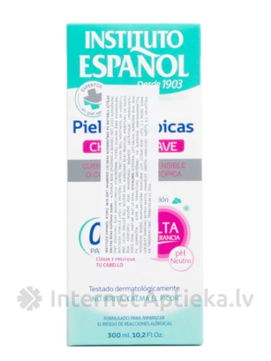Instituto Espanol Atopic skin maigs šampūns, 300 ml | internetaptieka.lv