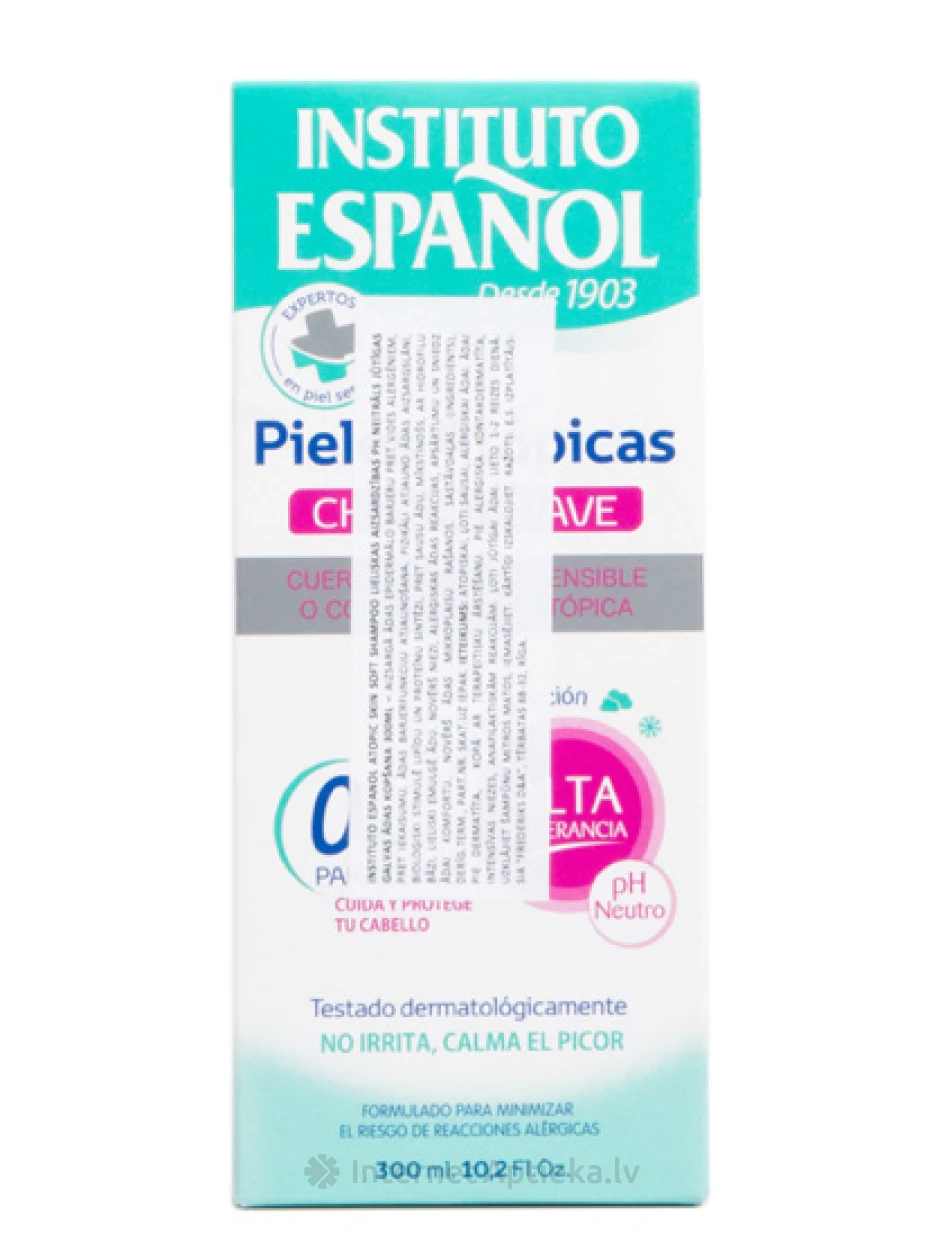 Instituto Espanol Atopic skin мягкий шампунь, 300 мл | internetaptieka.lv