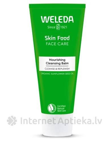 Weleda Skin Food питательный бальзам для очищения сухой кожи лица, 75 мл | internetaptieka.lv