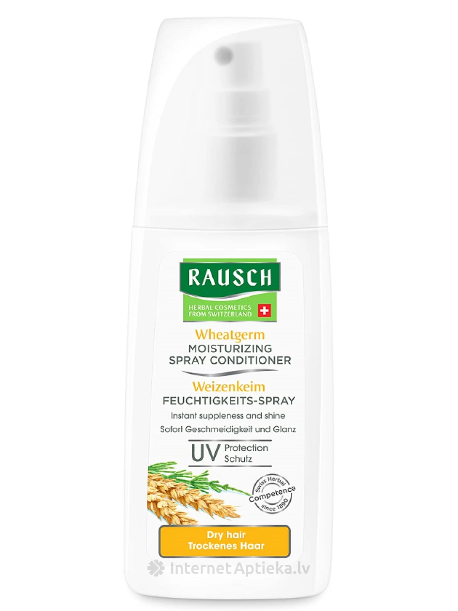 Rausch Wheatgerm Moisturizing mitrinošs izsmidzināms kondicionieris, 100 ml | internetaptieka.lv