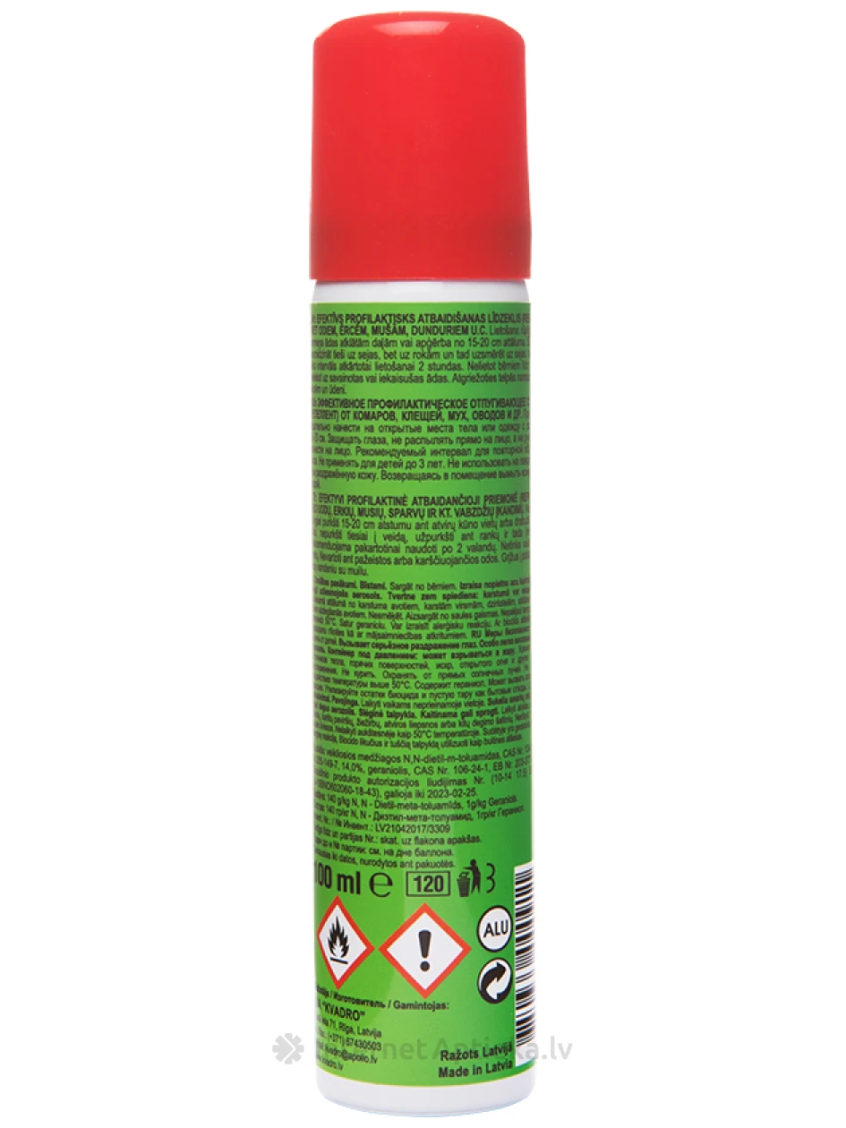 Maga Super Antitod-Tick putujatõrjevahend - aerosool, 100 ml | internetaptieka.lv
