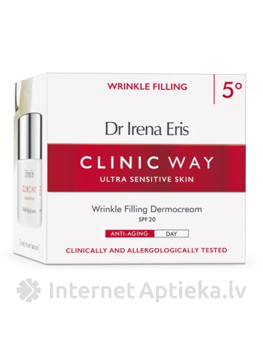 Clinic Way 5 Lipid Filling дневной крем для лица и глаз с SPF 20, 50 мл | internetaptieka.lv