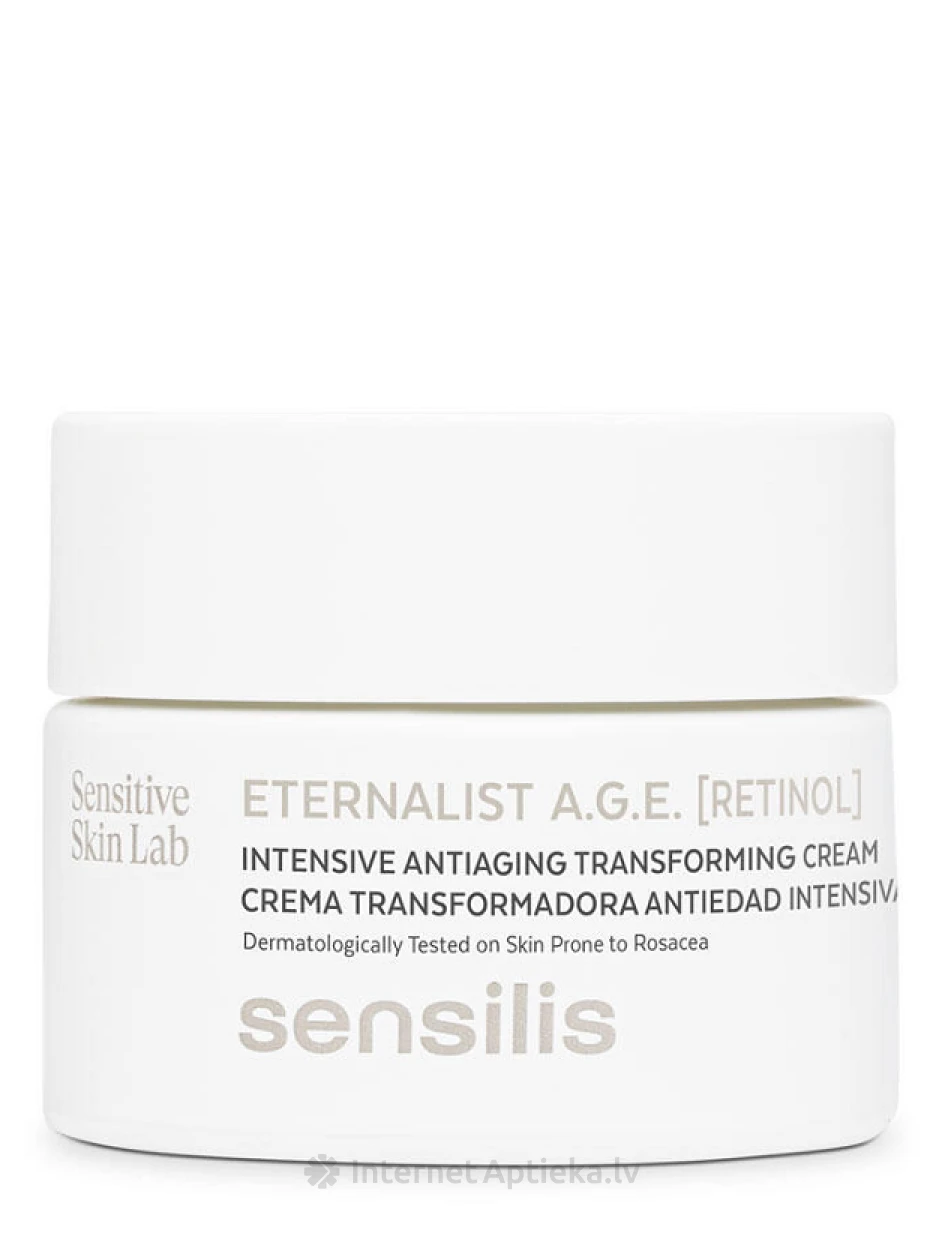SENSILIS Eternalist A.G.E. Retinol intensīvi atjaunojošs gēls, 50 ml | internetaptieka.lv
