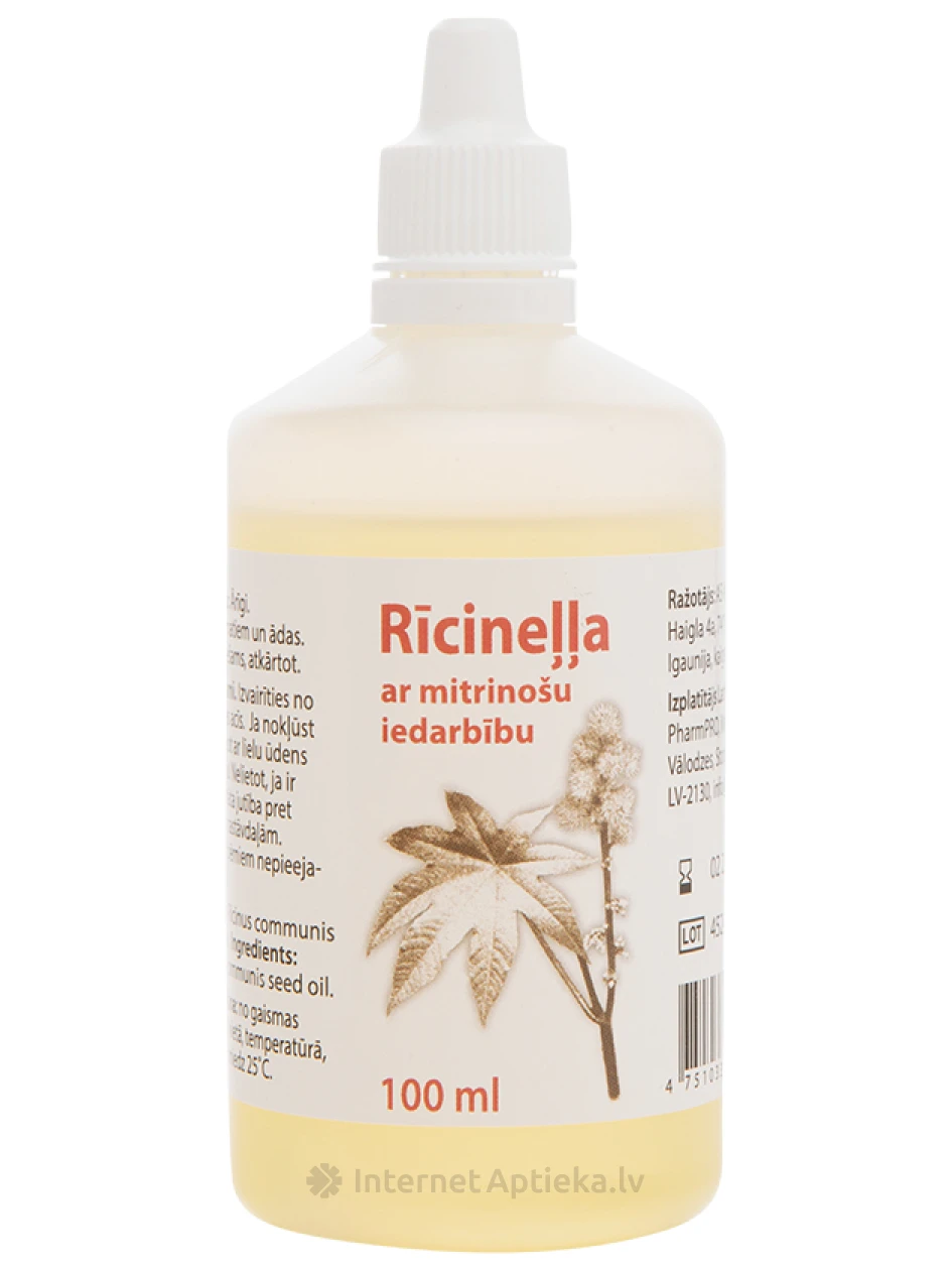 kastoorõli, 100 ml | internetaptieka.lv