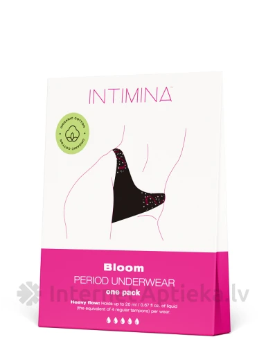 Intimina Bloom Трусики менструальные XS | internetaptieka.lv