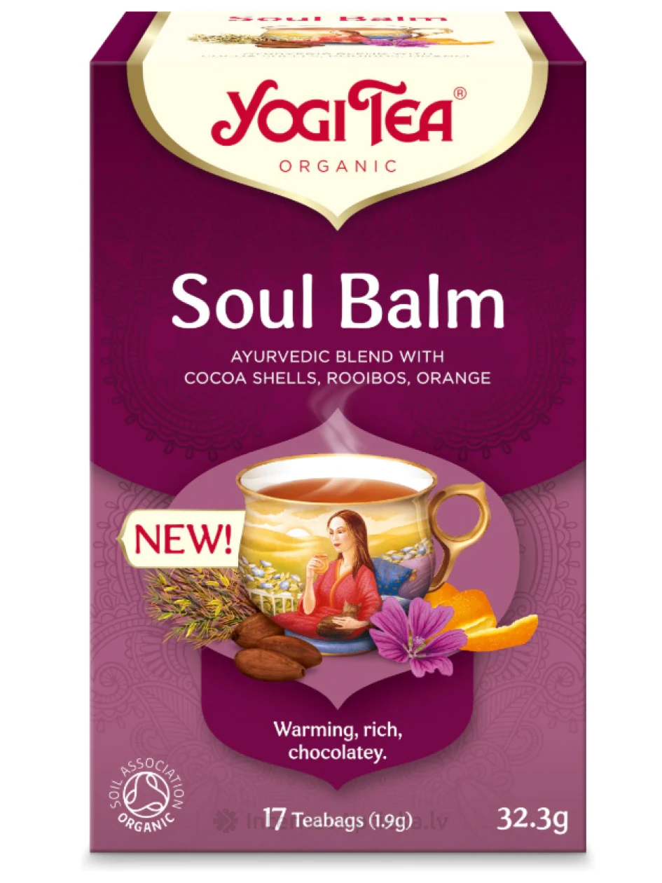 Yogi Tēja Soul Balm, 17 paciņas | internetaptieka.lv