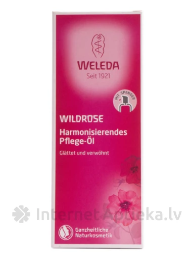 Weleda Metsikroosi massaažiõli pumbaga, 100 ml | internetaptieka.lv