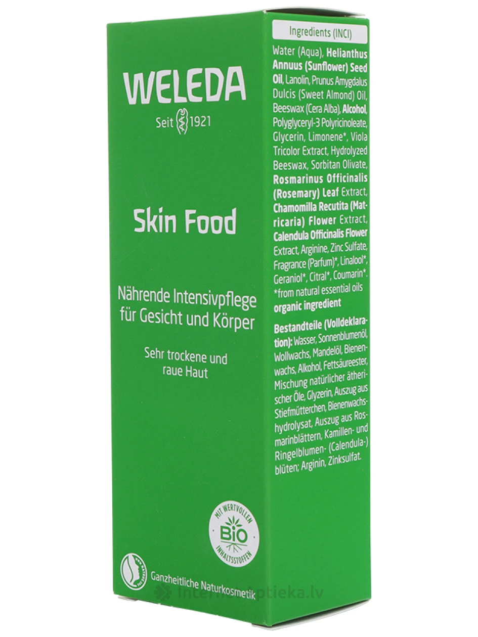 Weleda naha toidukreem, 75 ml | internetaptieka.lv