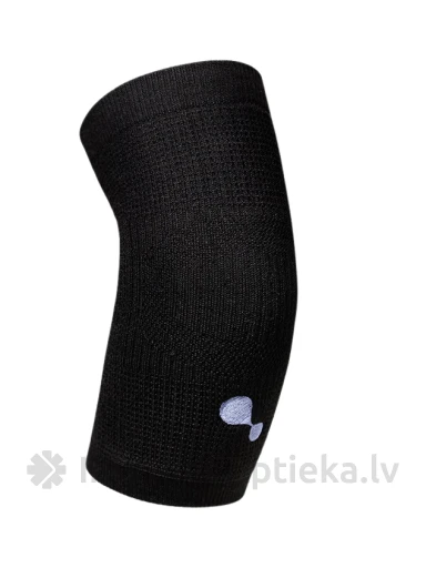 PALSAAR Bambusest söe ja germaaniumi küünarnuki ortoos must - suurus L | internetaptieka.lv