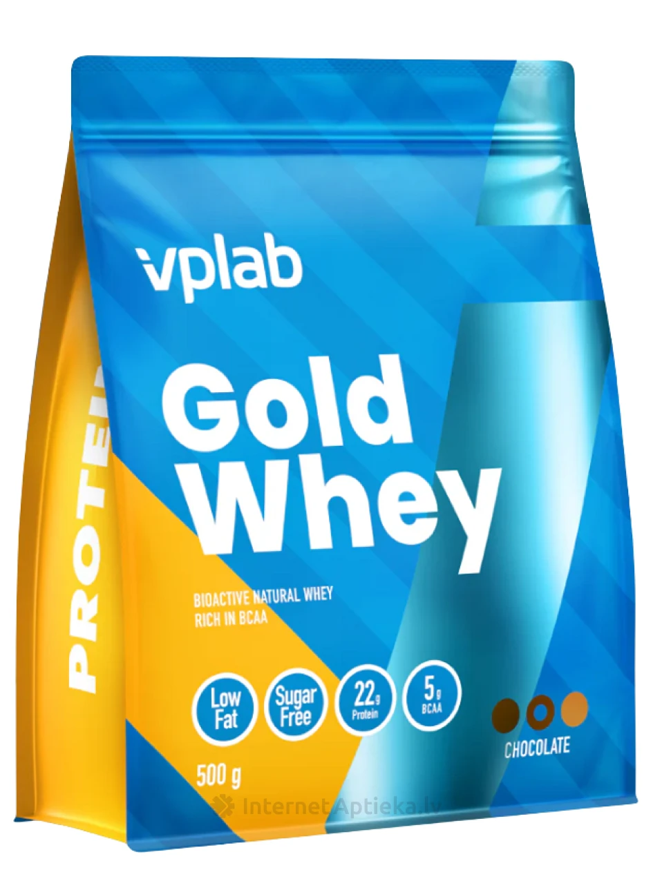 VPLab Gold sūkalu proteīns Chocolate, 500 g | internetaptieka.lv