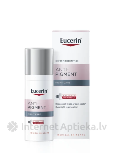 Eucerin Anti-Pigment Nakts Krēms, 50 ml | internetaptieka.lv