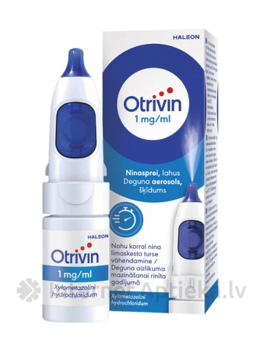 Otrivin deguna aerosols 0,1%, 10 ml | internetaptieka.lv