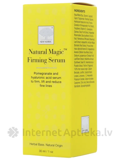 New Nordic Natural Magic niisutav ja nahka siluv seerum, 30 ml | internetaptieka.lv