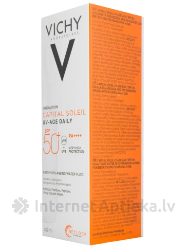 VICHY Capital Soleil UV-Age SPF 50+, 40 ml | internetaptieka.lv