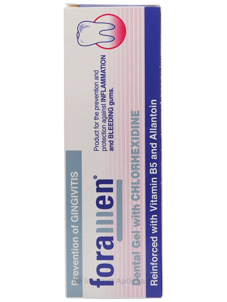 Foramen dentālais gels ar hlorheksidīnu 0,20%, 30 ml | internetaptieka.lv