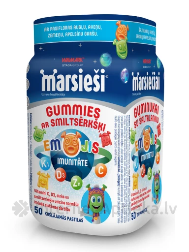 Walmark Martians KUMMID astelpajuga, 50 pastilli | internetaptieka.lv