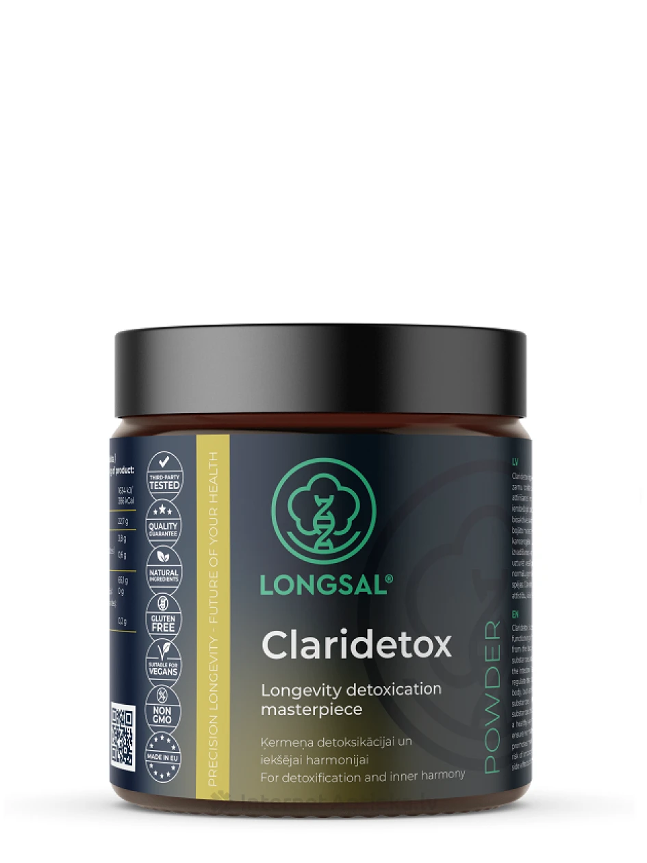 LONGSAL Claridetox, 150 g | internetaptieka.lv