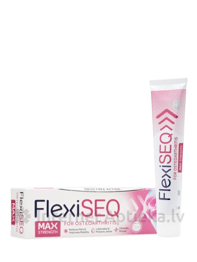 FLEXISEQ Max Strength geel, 50 g | internetaptieka.lv