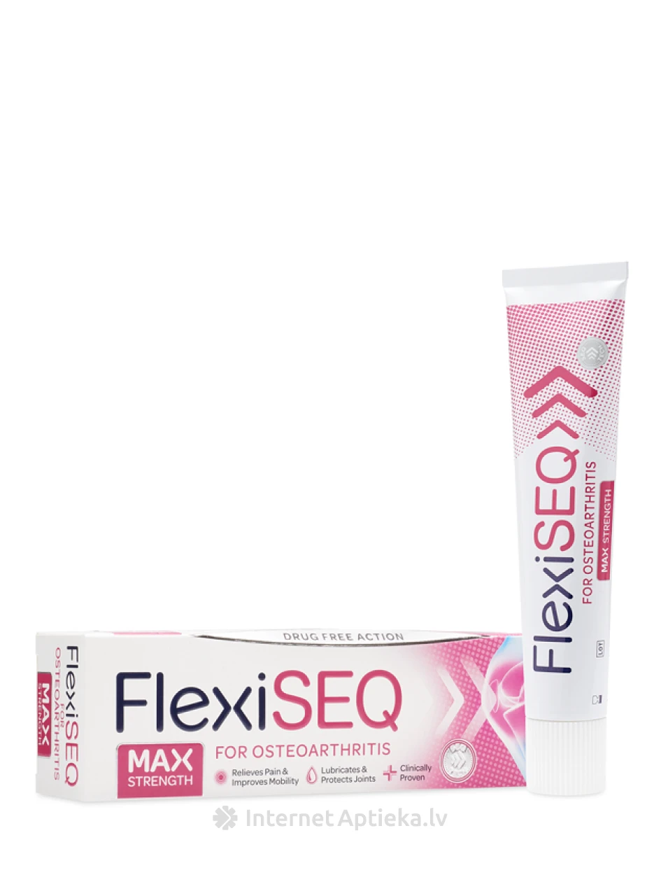 FLEXISEQ Max Strength geel, 50 g | internetaptieka.lv