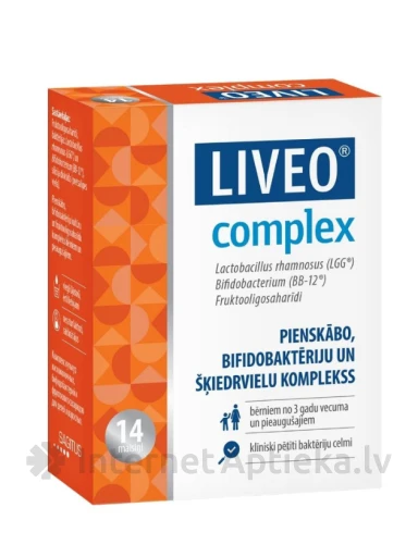 LIVEO® complex пакетиков, 14 шт. | internetaptieka.lv