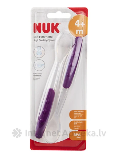 Nuk Karotīšu komplekts Soft, no 4+ mēn., mācību, 1 gb. | internetaptieka.lv