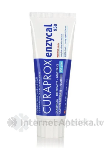 CURAPROX enzycal 950 zobu pasta, 75 ml | internetaptieka.lv