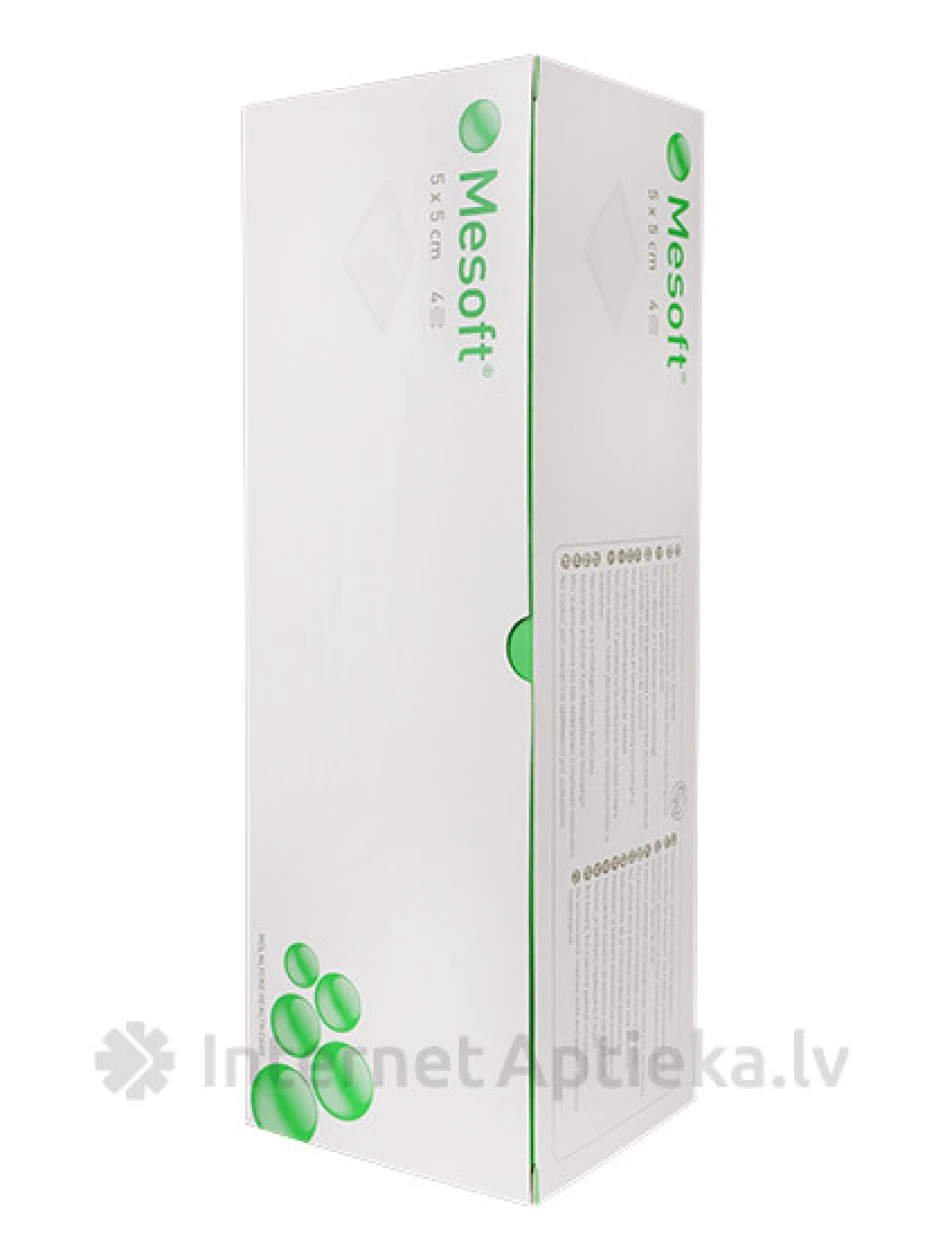 Mesoft steriilsed kirurgilised salvrätikud 5 x 5 cm, 150 tk. | internetaptieka.lv