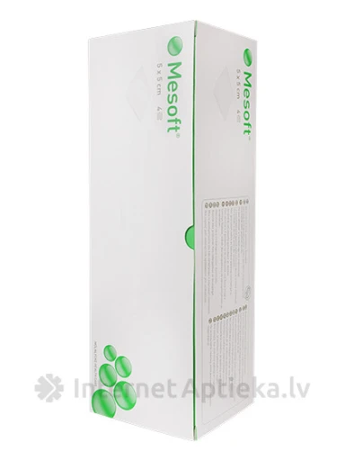 Mesoft steriilsed kirurgilised salvrätikud 5 x 5 cm, 150 tk. | internetaptieka.lv