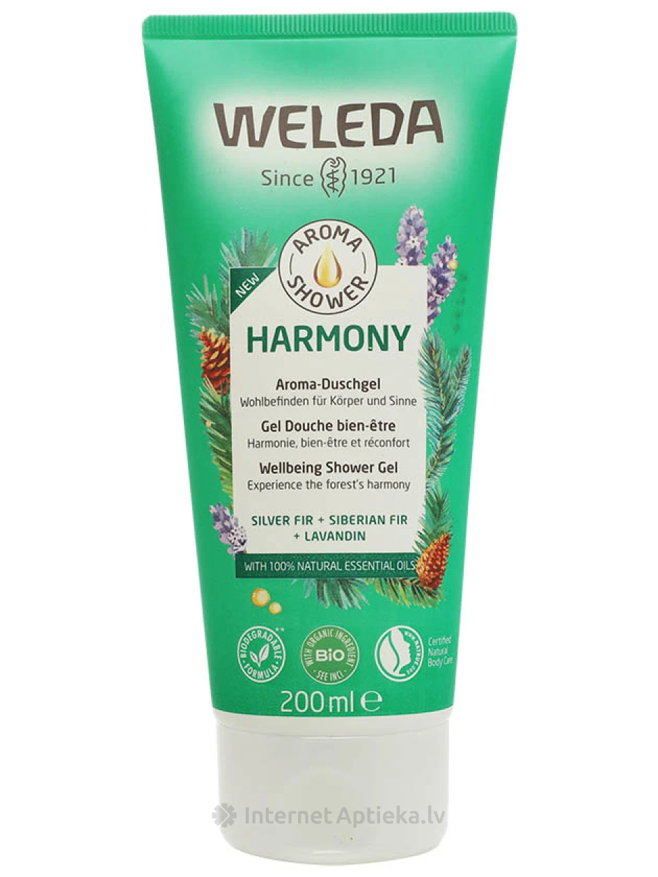 Weleda Крем для душа AROMA HARMONY, 200 мл | internetaptieka.lv