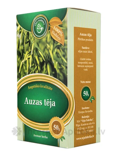 Tēja Auzas, 50 g | internetaptieka.lv
