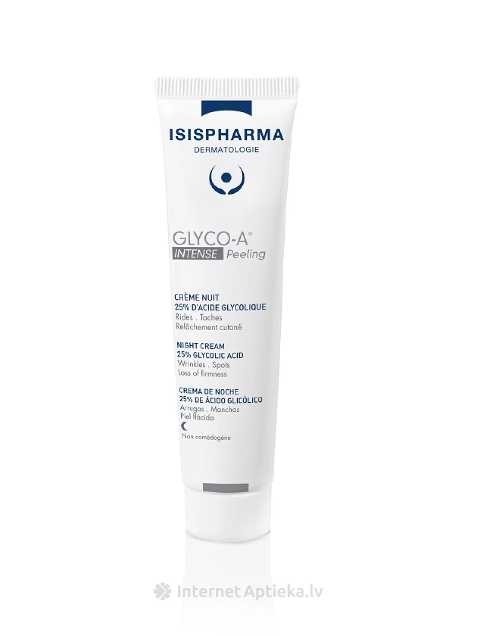 Isispharma glyco-a Intense pīlinga krēms, 30 ml | internetaptieka.lv