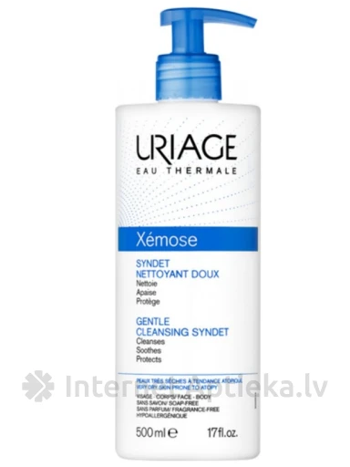 URIAGE Xemose C8+ maigs attīrošs gels, 500 ml | internetaptieka.lv