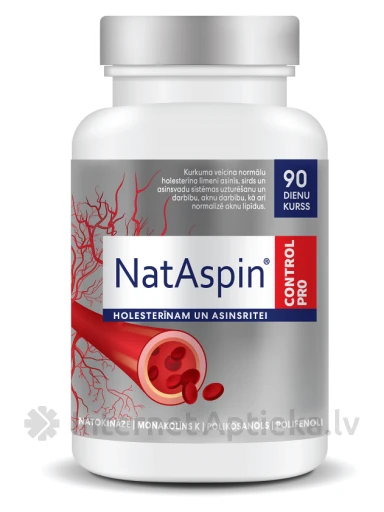 NatAspin® CONTROL PRO, 90 kapslid | internetaptieka.lv