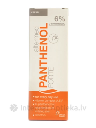 Altermed Panthenol Forte 6% krēms, 30g | internetaptieka.lv