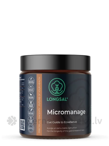 LONGSAL Micromanage, 400 g | internetaptieka.lv