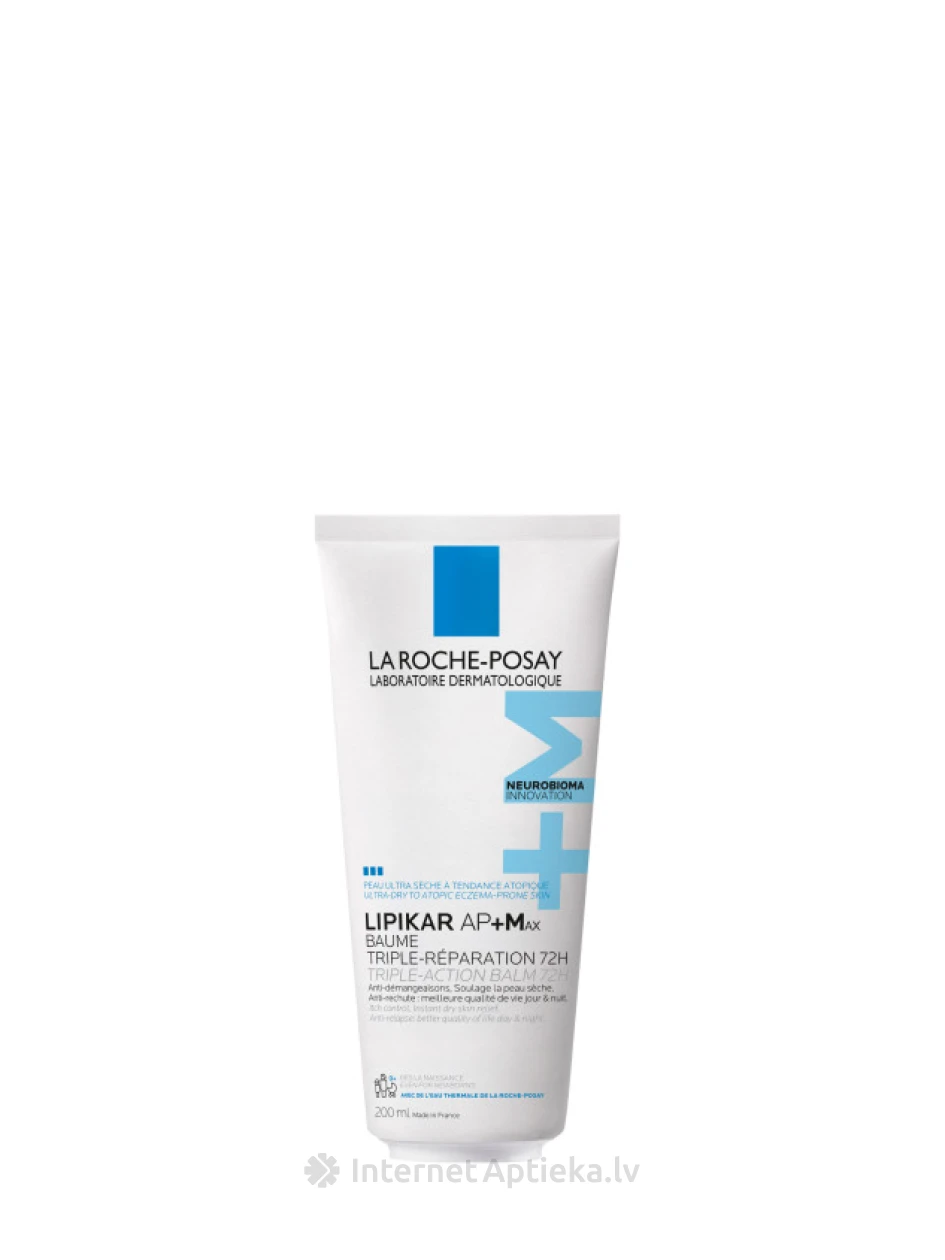 La Roche-Posay Lipikar Baume AP+Max reģenerējošs ķermeņa balzams, 200 ml | internetaptieka.lv