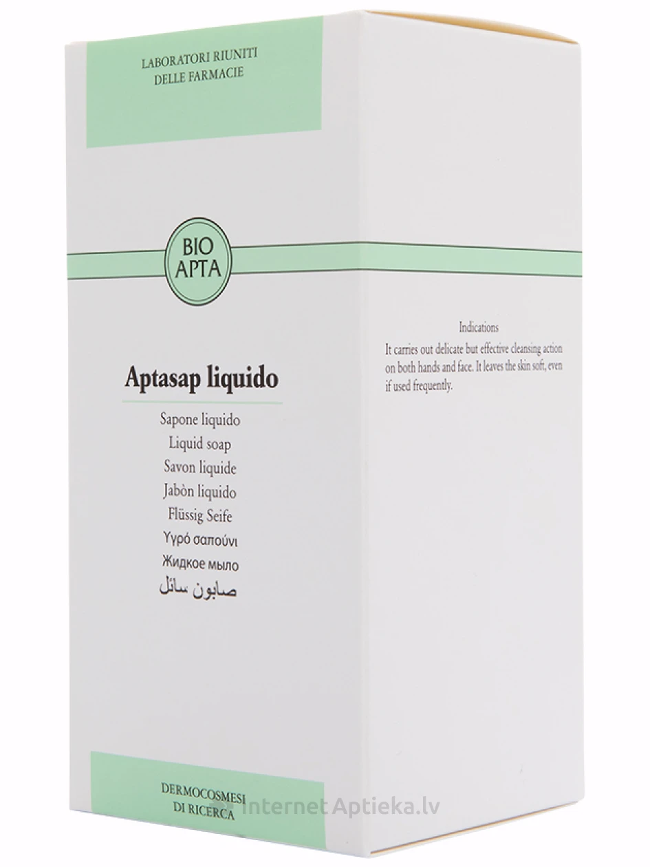 Bioapta Aptasap Liquido жидкое мыло, 300 мл | internetaptieka.lv