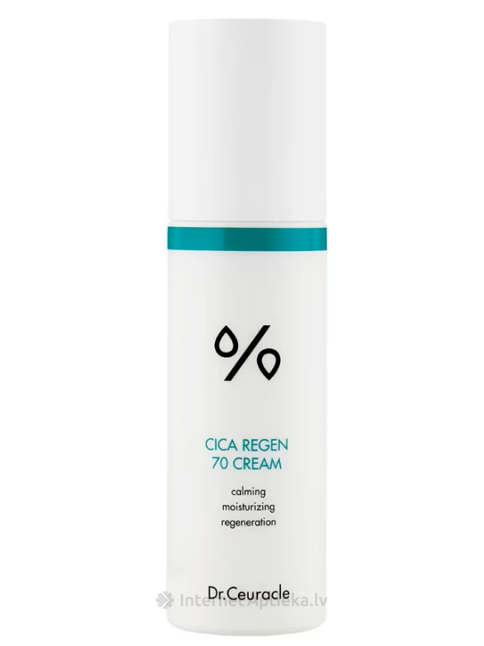 Dr. Ceuracle Cica Regen 70 Sejas krēms ar aziātu centellu, 50 ml | internetaptieka.lv