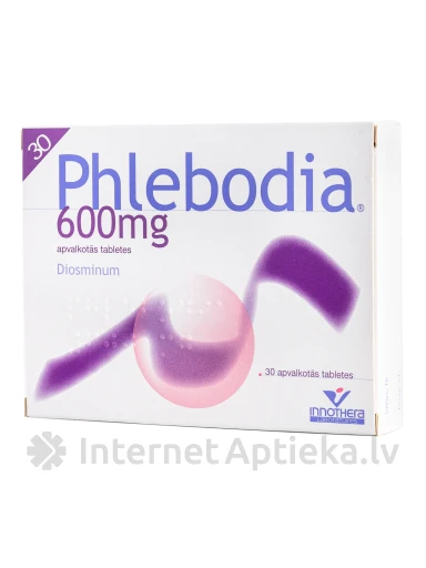 Phlebodia 600 mg, 30 tabletti | internetaptieka.lv