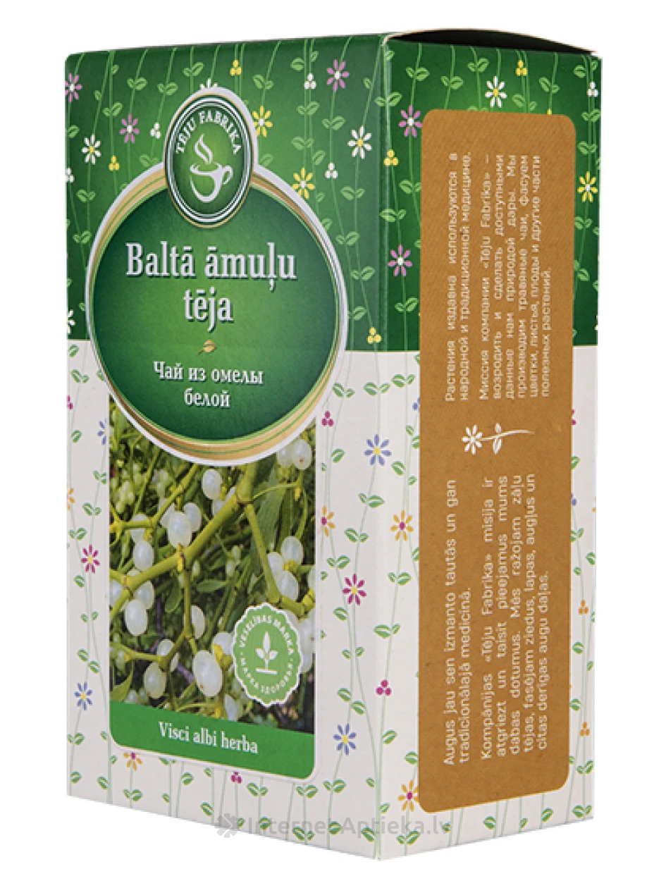 Чай из Белой Омелы, 100 г | internetaptieka.lv
