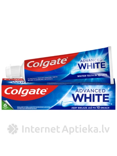 Colgate zobu pasta Advanced White, 75 ml | internetaptieka.lv