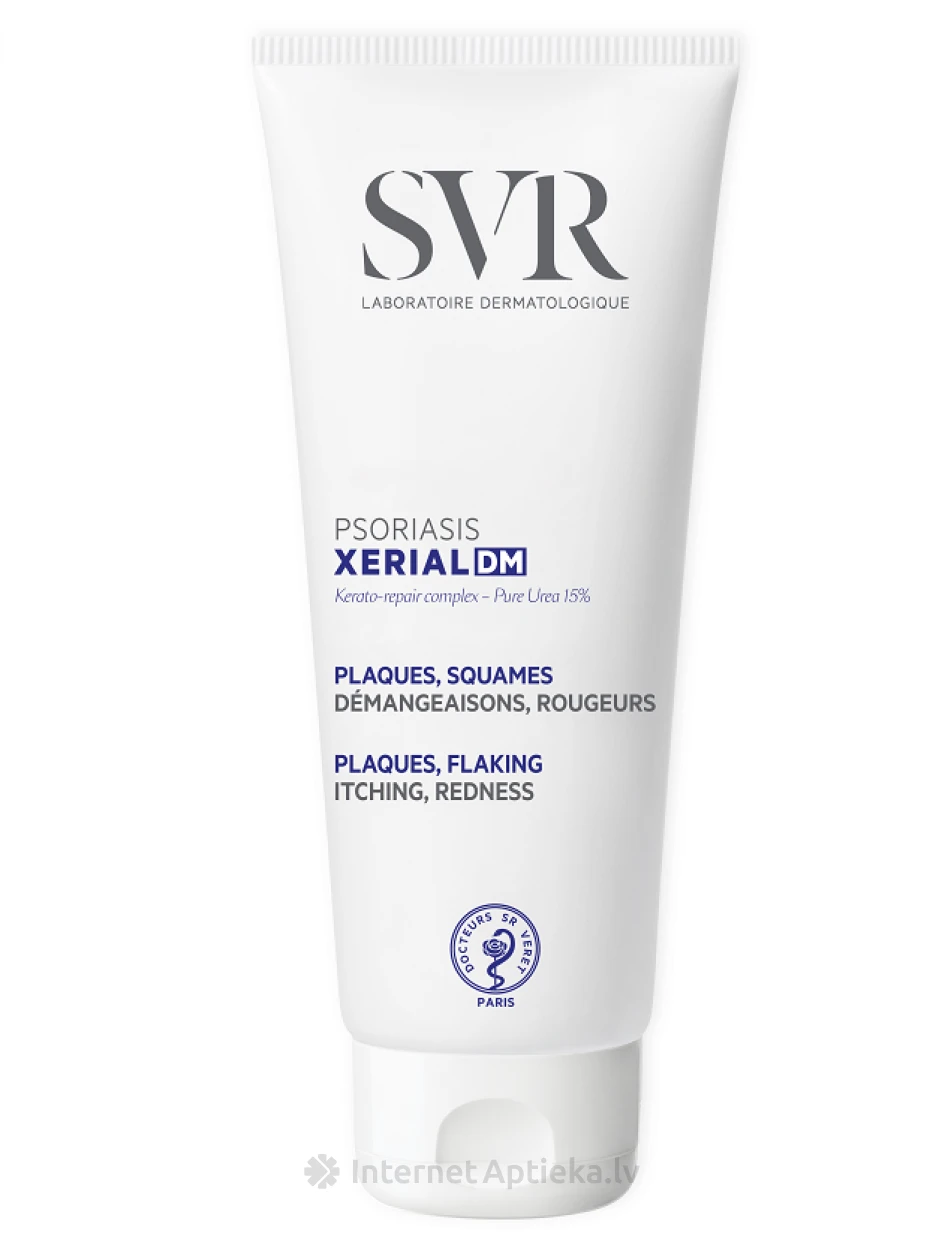 SVR XERIAL PSORIASIS medicīniskā ierīce ar urīnvielu psoriāzes ārstēšanai, 200 ml | internetaptieka.lv