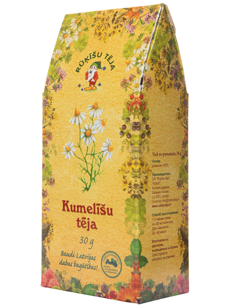 Rūķīšu Kumelīšu tēja, 30 g | internetaptieka.lv